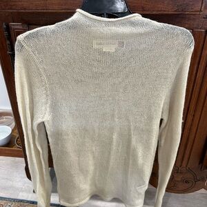 Zara Cream Turtleneck Sweater